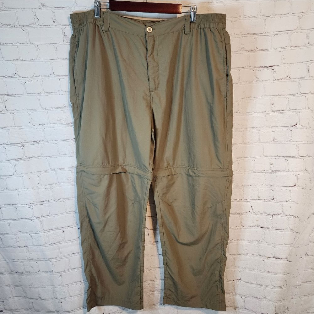 Men's White Sierra zippable pants/shorts, size XXL